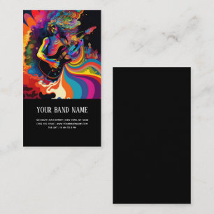 Music Concert Guitarist business card