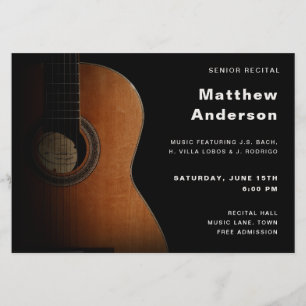 Music Concert Promotion Guitar Modern Flyer