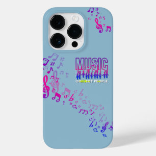 Music Connects People   Case-Mate iPhone 14 Pro Case