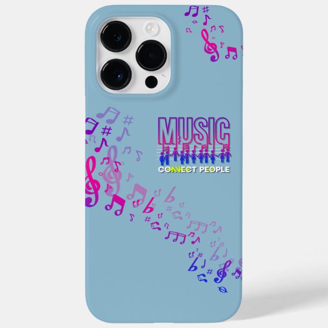 Music Connects People | Case-Mate iPhone Case (Back)