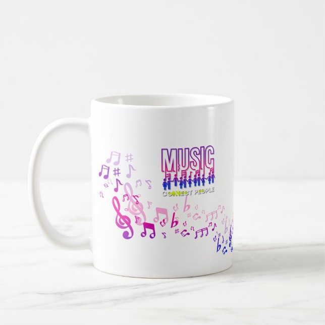 Music Connects People | Classic Mug #11 (Left)