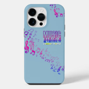 Music Connects People   iPhone 14 Pro Max Case