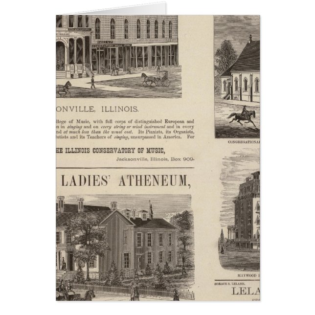 Music Conservatory, school, church (Front)