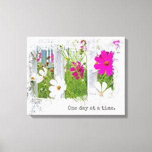 Music Cosmos Garden Canvas Print