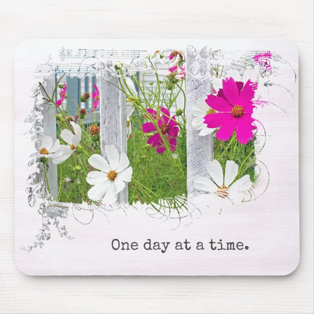 Music Cosmos Garden Mouse Mat (Front)