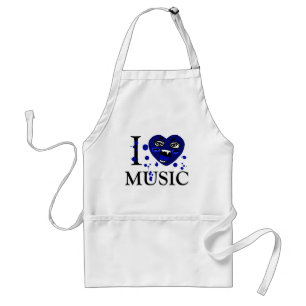 Music Crazy_ Standard Apron