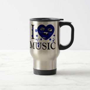 Music Crazy_ Travel Mug