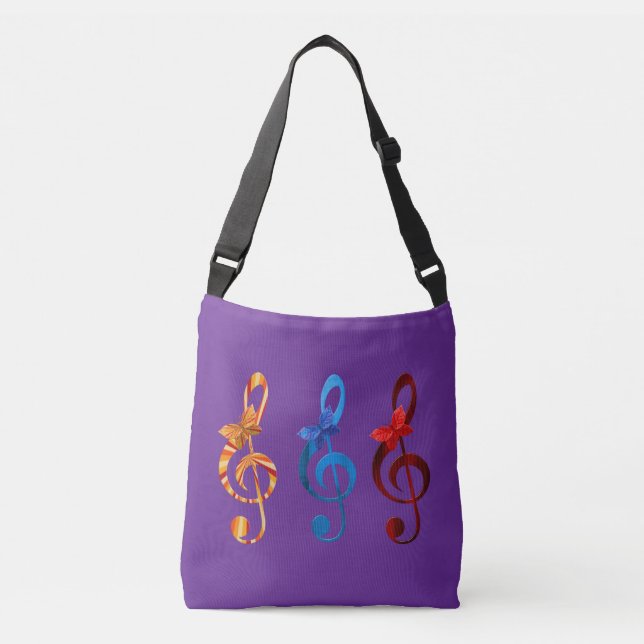 Music Crossbody Bag (Front)
