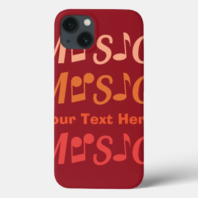 MUSIC custom cases (Back)