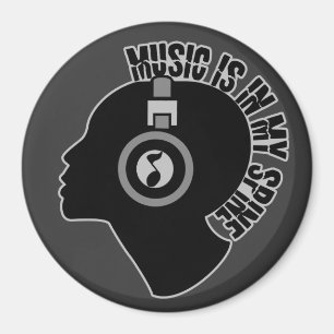 Music custom color magnet