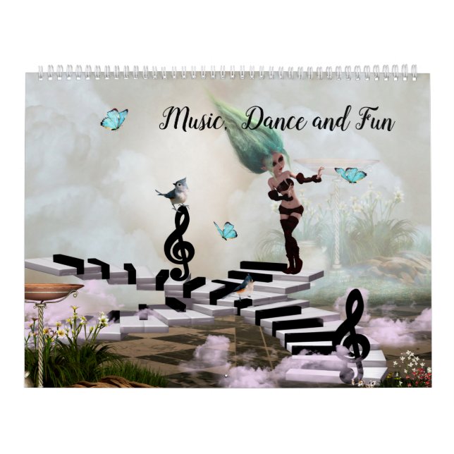 Music, Dance and Fun Calendar (Cover)