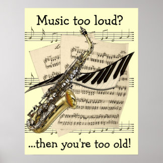 Music Design Customisable Poster