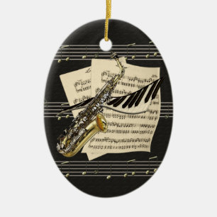 Music Design Personalised Ornament