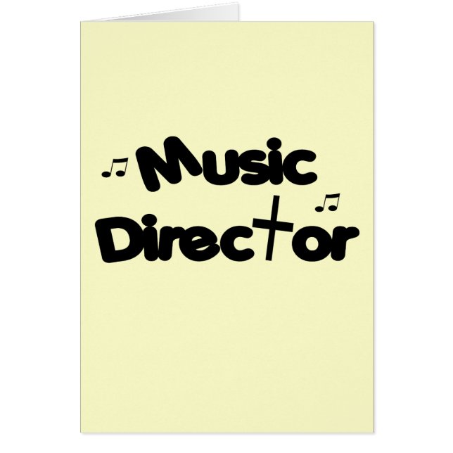 Music Director (Front)