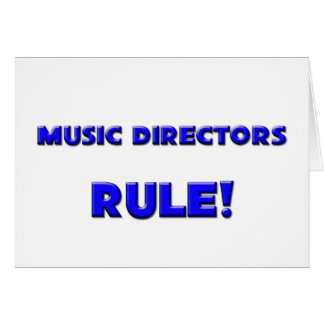 Music Directors Rule!