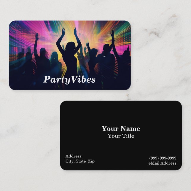 Music DJ Business Card (Front/Back)