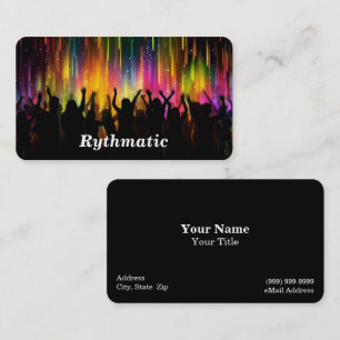 Music DJ Business Card