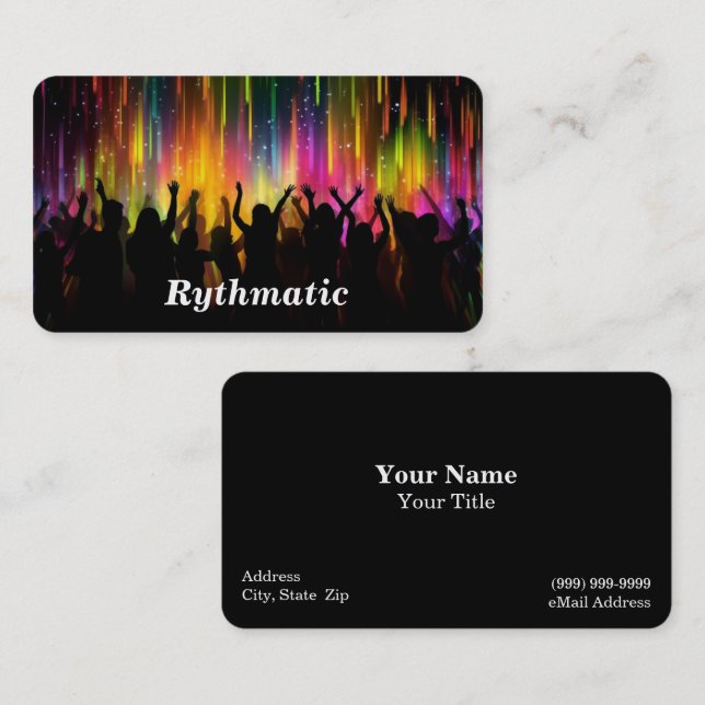 Music DJ Business Card (Front/Back)