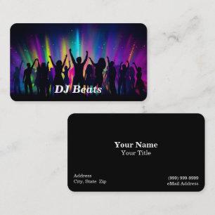 Music DJ Business Card