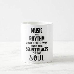 Music DJ Dance Art Hip Hop Guitar Rock Funny Gift Coffee Mug