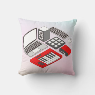 Music dj equipment cushion