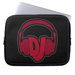 music DJ headphone Laptop Sleeve