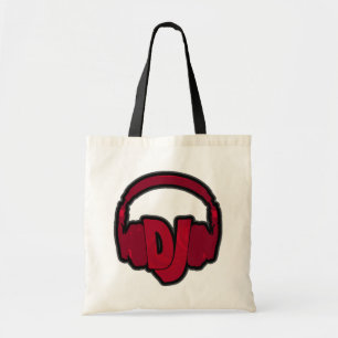 music DJ headphone Tote Bag