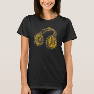 Music Dj Headphones Musician For Mum T-Shirt