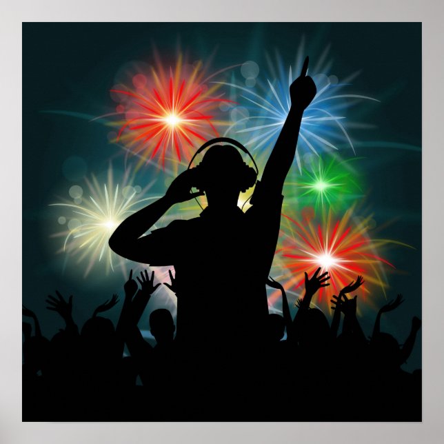 Music DJ poster (Front)