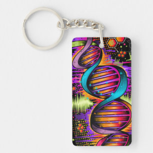 Music DNA Key Ring