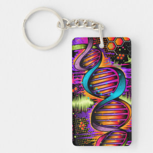 Music DNA Key Ring