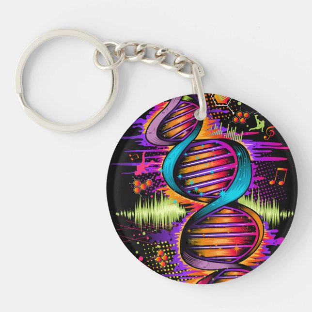 Music DNA Key Ring (Front)