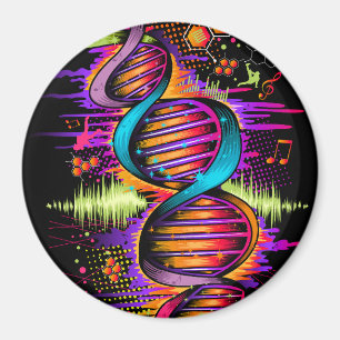 Music DNA Magnet