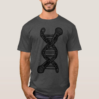 Music DNA Rapper DNA Streetwear funny T-Shirt