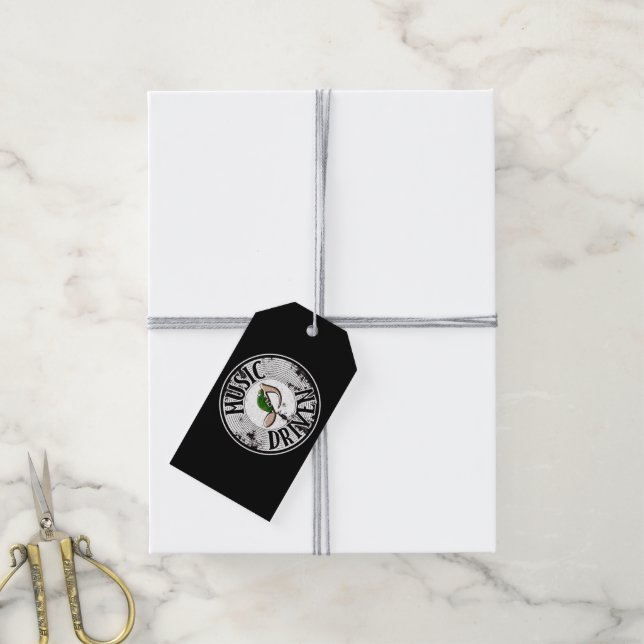 Music driven  gift tags (With Twine)