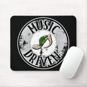 Music driven  mouse mat