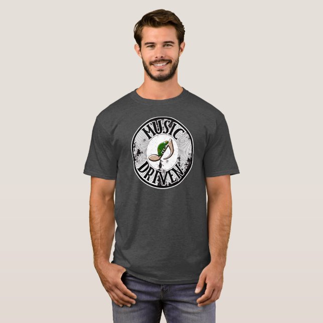Music driven  T-Shirt (Front Full)