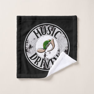 Music driven wash cloth