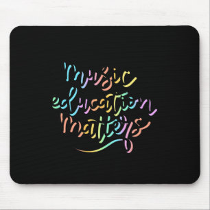 Music Education Problems Music Teacher Appreciatio Mouse Mat