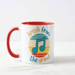 Music Eighth Note Coffee Mug