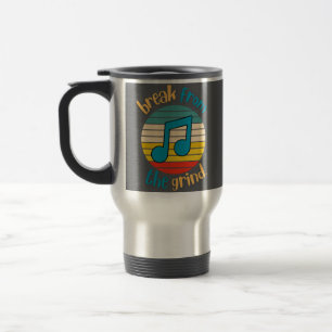 Music Eighth Note Travel Mug