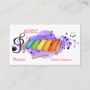 Music Entertainment Business Card