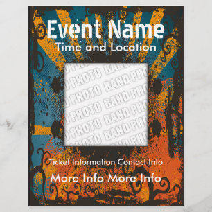 Music Event Grunge Flyer