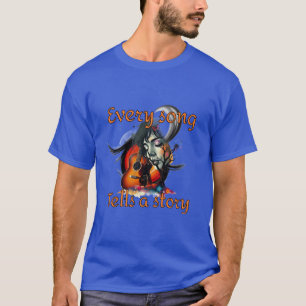 Music : Every song tells a story. T-Shirt