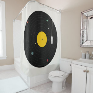 Music Everywhere   Florent Bodart Shower Curtain