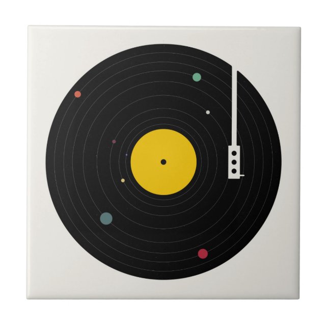 Music Everywhere | Florent Bodart Tile (Front)