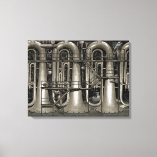 Music Factory Canvas Print