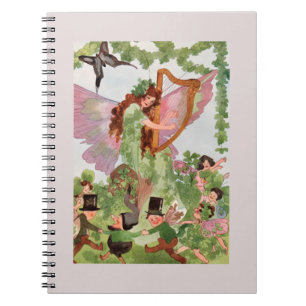 Music Faerie Playing Music Notebook