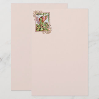 Music Faerie Playing Music Stationery