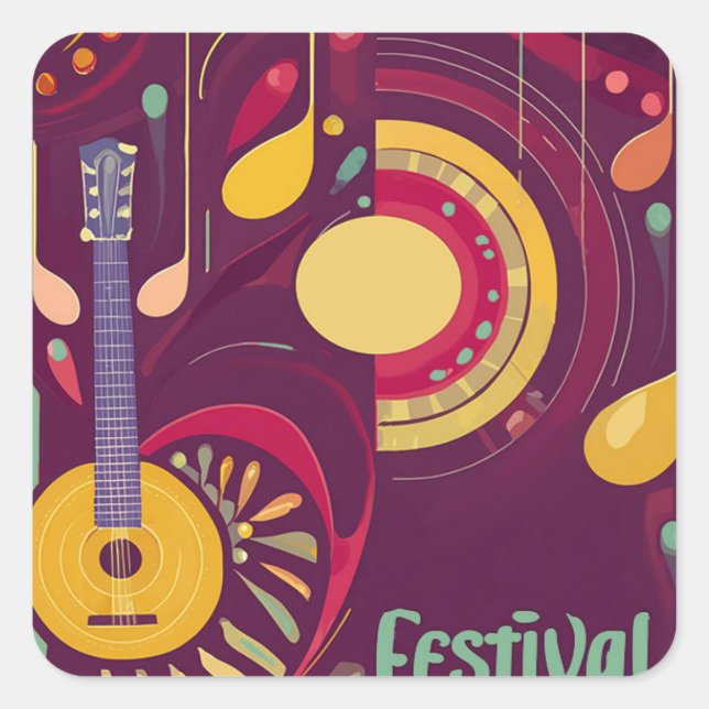 Music festival sticker lover (Front)